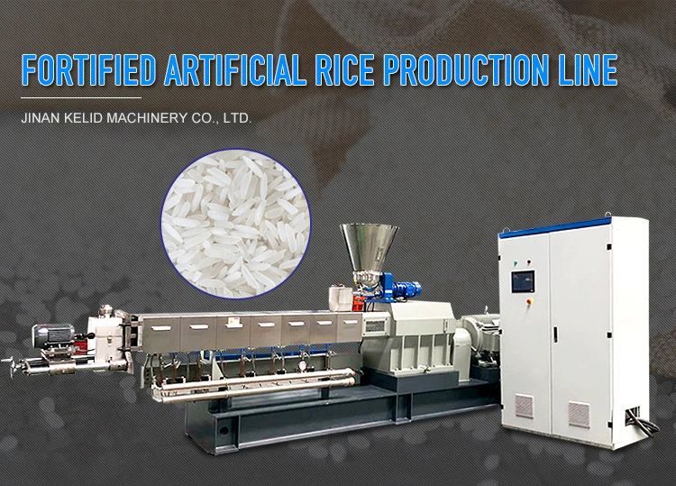 Fully Automatic Instant Nutritional Artificial Rice Processing Machine