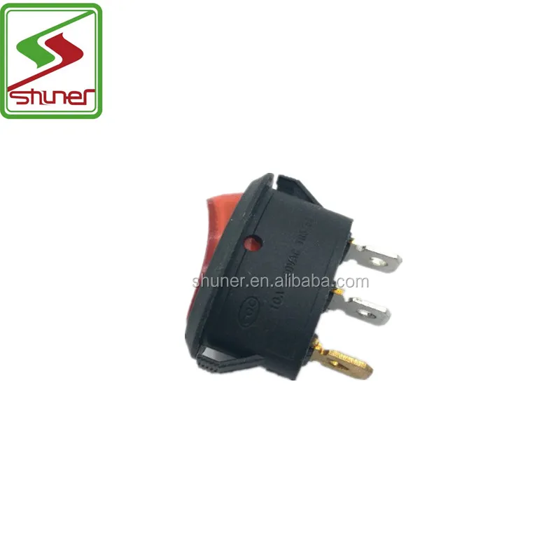 Round High Quality T85/55 Rocker Switch Coffee Maker Parts 250v Rocker