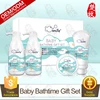 Light Baby Care Set - Bubble Bath , Shampoo , Lotion And Care Powder