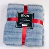 ali express blue ultra super soft coral fleece embossed short fur blanket fur