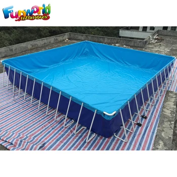 inflatable pool fence