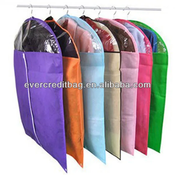 High quality pp non woven suit bag / nonwoven garment bags
