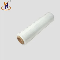 Reliable and Cheap clear cast pe stretch film 500mm width classic design 500% tensile transparent lldpe roll for sale