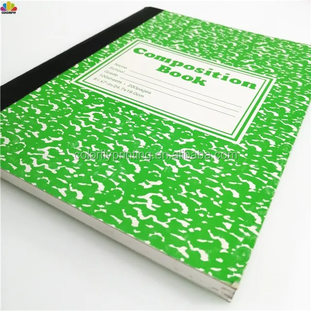 80 Sheet Bulk Mini Composition Book Assorted Colors Marble Composition