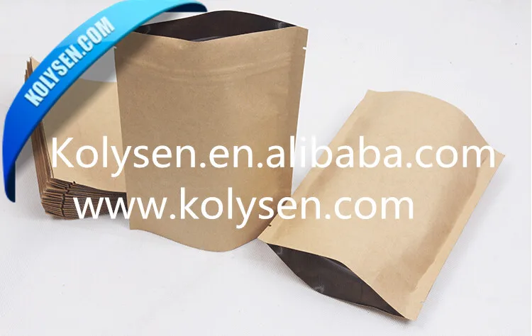 wholesale custom Heat seal side gusset aluminum foil bag in China
