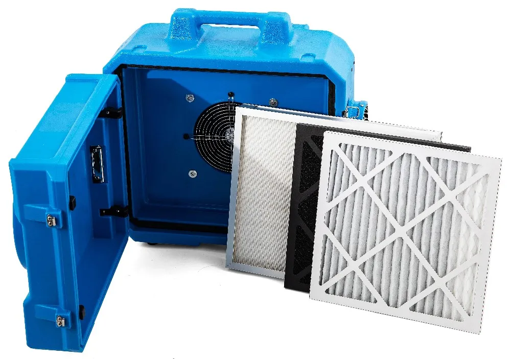 lixing hepa 空气洗涤器 500cfm,3 阶段