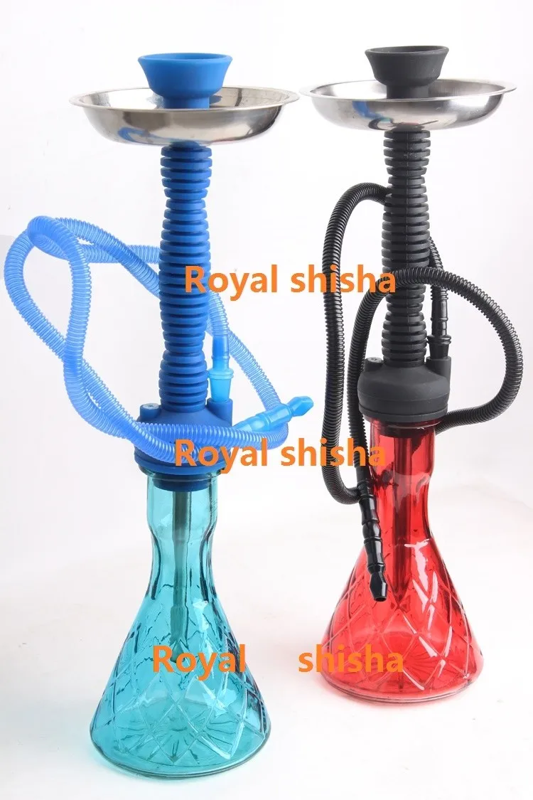 Wholesale Pumpkin colorful Shisha Plastic Hookah Shisha Cheap Silicone