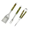 Sample Free!!! High quality BBQ Grill Tools Set with 3PCS Grill Accessories Basic Outdoor BBQ Kit Grill Utensils