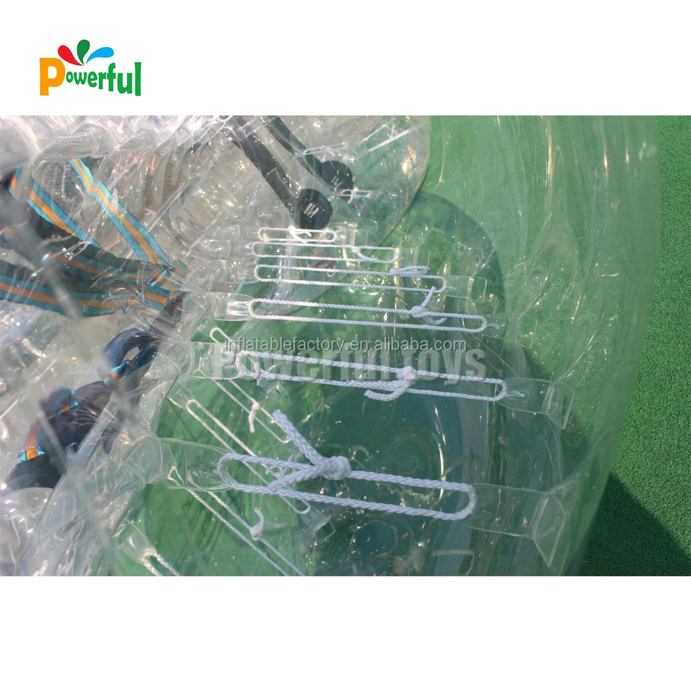 1.8M Durable TPU Bumper Football Inflatable Clear Bubble Soccer Set