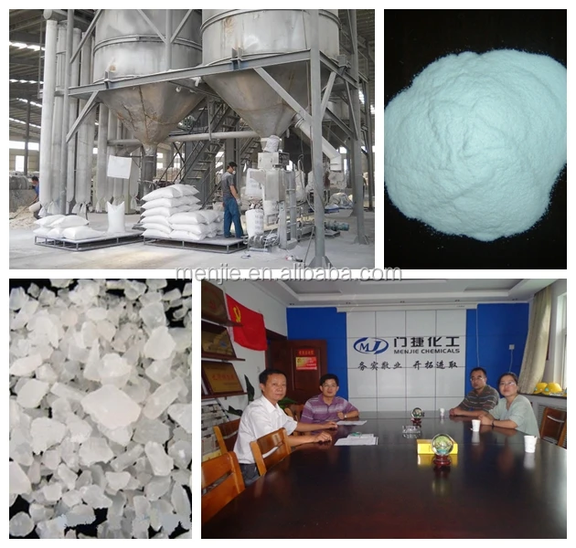 Aluminum Sulfate Al2(so4)3 For Water Treatment 1617 Al2(so4)3 Flakes