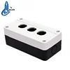 hot sale IP54 waterproof industrial hoist control box switch for two holes/control switch enclosure LAY5-BE03