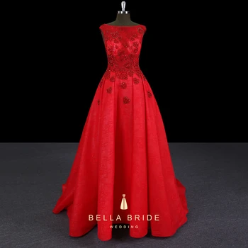red gown for ladies