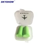 Best Selling Plastic Box Packing Soundproof Memory Foam PU Earplug