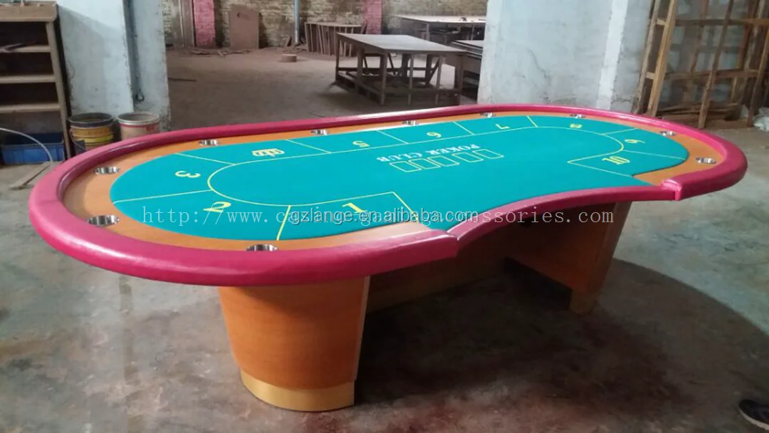 High End Heavy Duty Online Texas Poker Games Electronic Poker Table