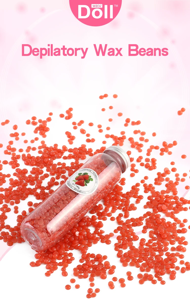 180g Strawberry Hair Removal Wax Beans With Msds Buy Hair Removal Wax