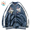 Custom embroidery 2 two way Aviator jackets zipper street wear MA1 lightweight pilot mens pilot jacket clothing
