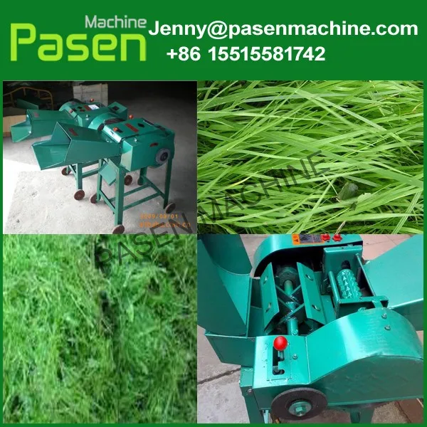 Rice Straw Silage Chopping Machine/feed Grass Chopper Machine/lawn ...