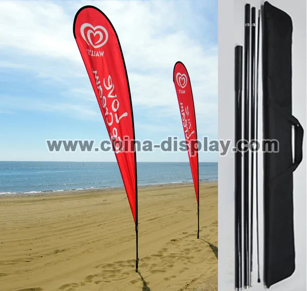 Wholesale Display Flag Banner Fiberglass Outdoor Portable Flag