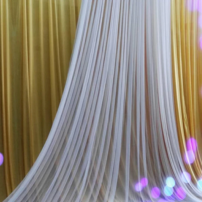 Fashion And Romantic 3mheight 2m Diameter Beauty Sheer Voile