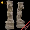 Good price wholesale building marble design pillar