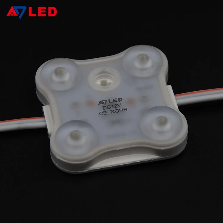 4 leds square 1.8W samsung 2835 led module korea for led glow sign boards