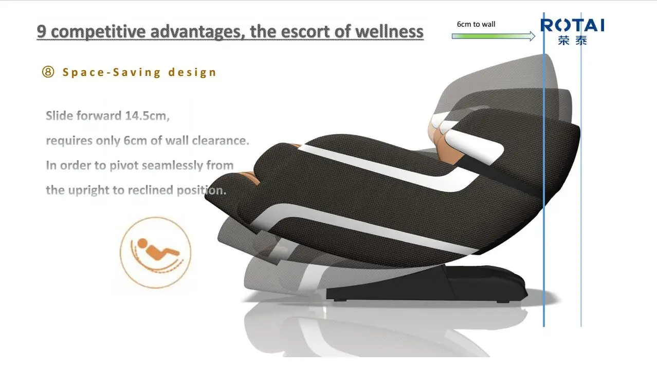 Electronic Full Body Shiatsu Recliner Massage Chair 4d Zero