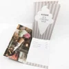 12 pages 160*320mm ICE CREAM BAR menu price list printing in shanghai