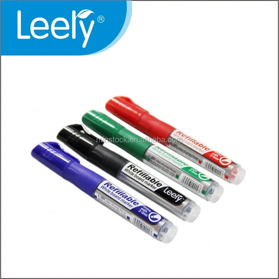 0012crefillable Dry Erase Markers Refill Ink Whiteboard Marker Pens