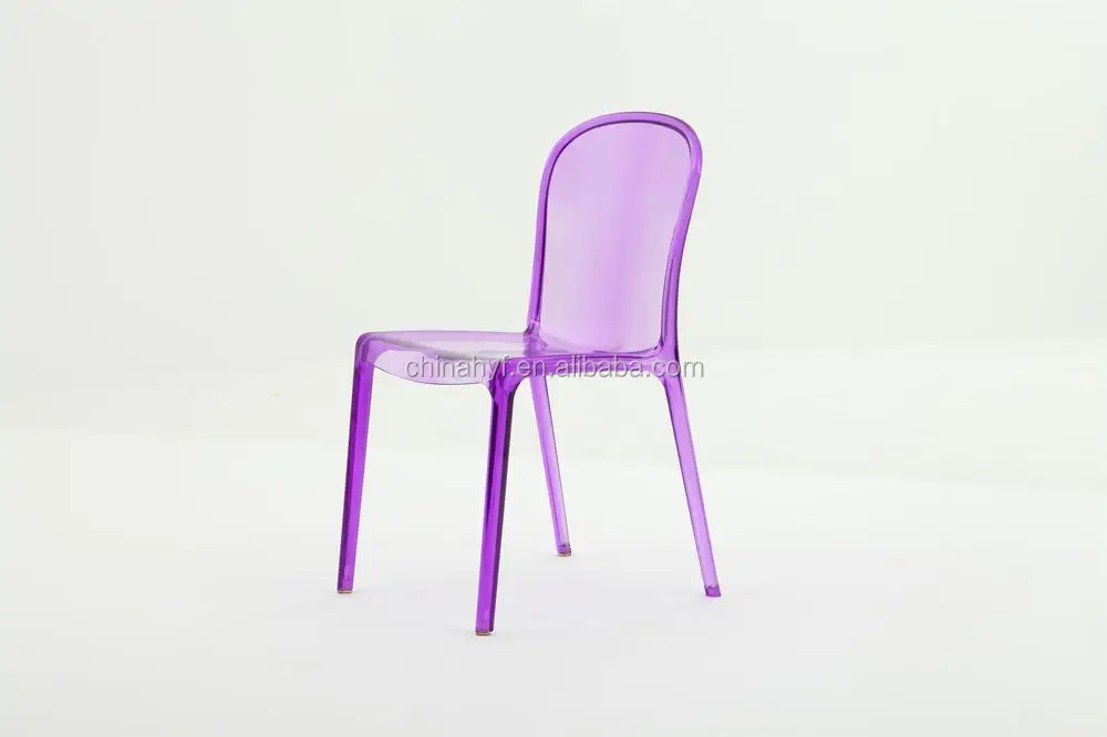 Wholesale Transparent Acrylic Plastic Chair For Dining /office Pc111a