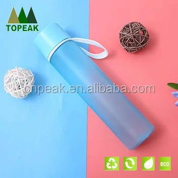Transparent and water-resistant portable plastic water cup