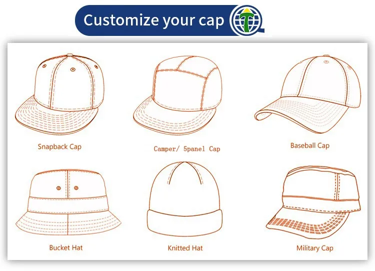 type of baseball hats