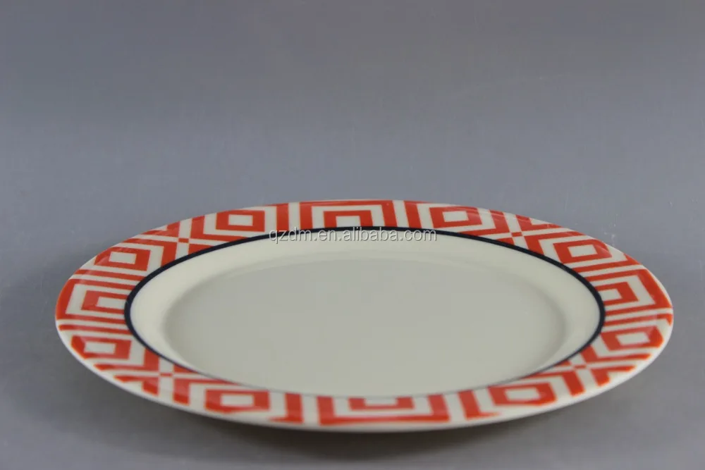 Round Shape Melamine Plates And Dishes 9 Inch