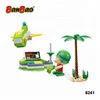 BanBao 6241 Console Cute Military Educational DIY Plastic Building Blocks Toys Cute Figure for kids Gift
