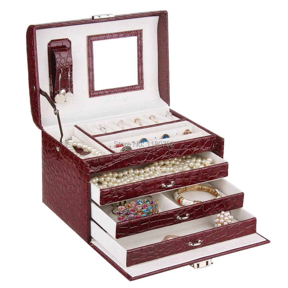 women's watch jewelry box