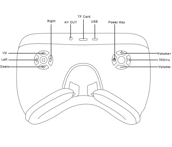 hot selling oem product 3d vr virtual reality glasses all in one vr headset vr