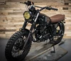 old school 125cc EFI street tracker custom motorbike/vintage motor bikes/old time scrambler motorcycls euro4 compliant EEC/EPA