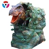 SH-RD1195 Wall Mounted Dinosaur T-rex head,Cave Dinosaur Move-in and out