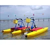 FRP&PLASTIC material high quality hard water bike, Water cycling, pedal boat with anticorrosive material