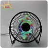 Wireless controlled flashing light up led fan of ferstive