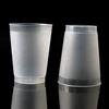 LULA 300cc One Time Disposable Plastic Frosted Cup