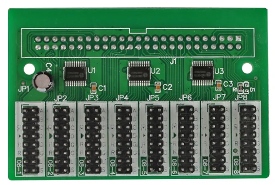 HUB08 Led Transfer Card Contact With Led Screen Led Transfer Board Led Control Card Conversion Adapter Board