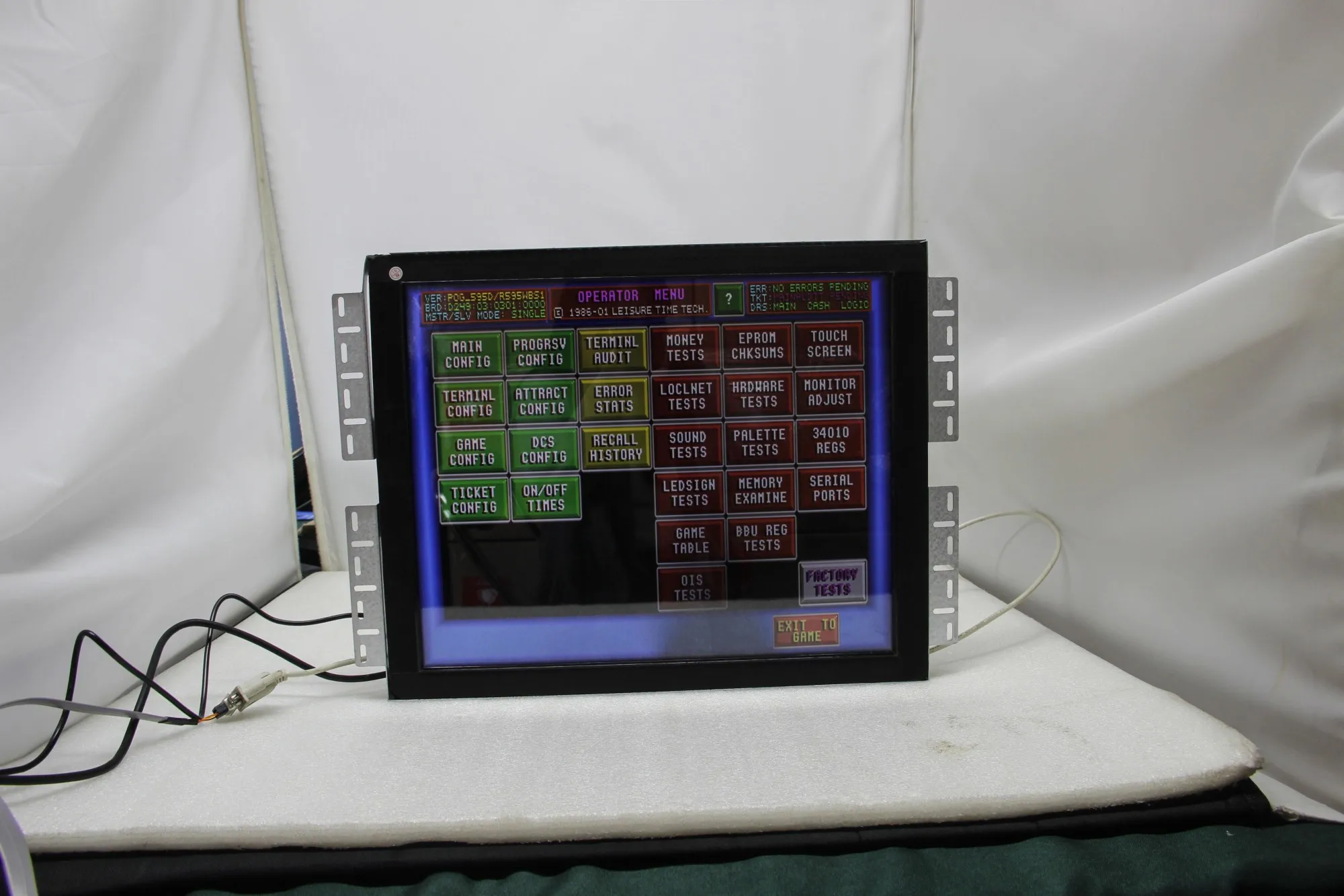 pot o gold touch screen monitor