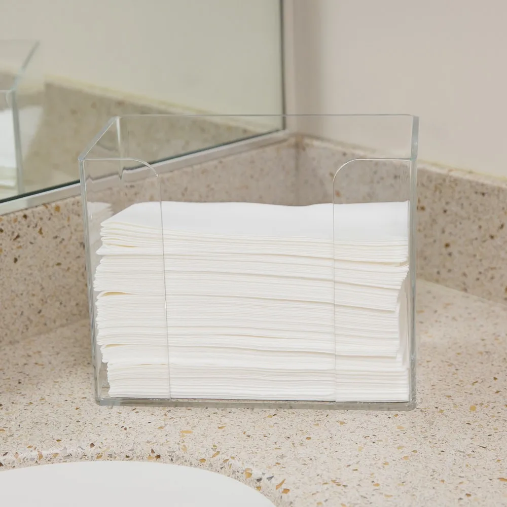 Acrylic Guest Towel Holder Tray For Paper Guest Towels Buy Acrylic