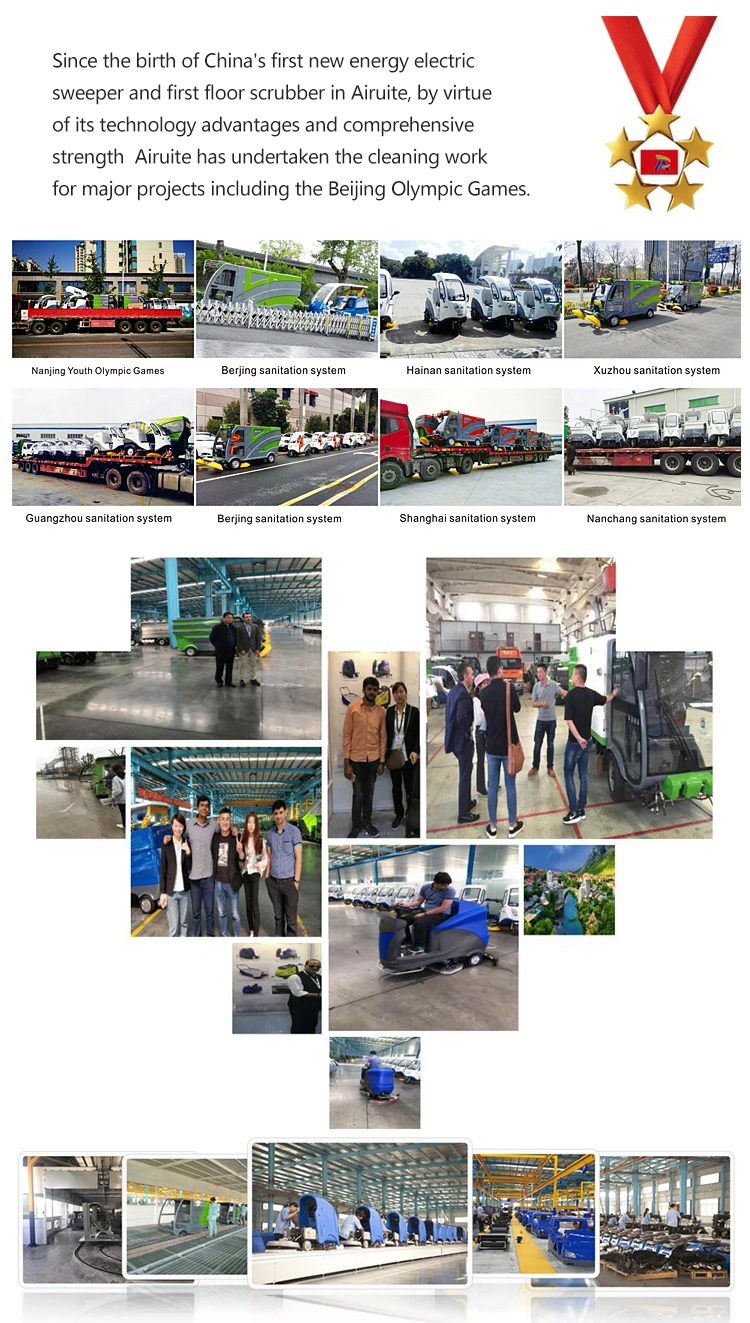 Street Sweeper Vehicle