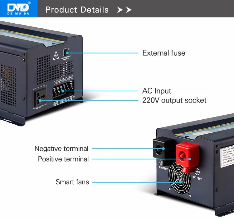 Off Grid Dc To Ac Inverter Single Phase 10kw 20kw 30kw 40kw 50kw 60kw ...