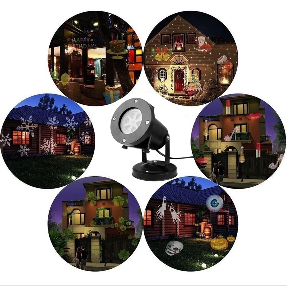 Wholesale festival led decoration christmas decorative lighting xmas projector lights holiday light