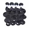 High quality double sided brazilian body wave hair weave