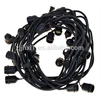 Holiday Christmas Decoration RGB LED String Lights With US EU Plug