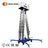 100 kg capacity single person Aluminum Aerial Work lifting Platforms hot sale
