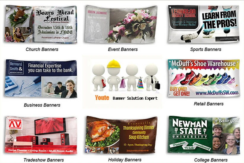 Digital Printing Banner Large Format Vinyl Poster Printing